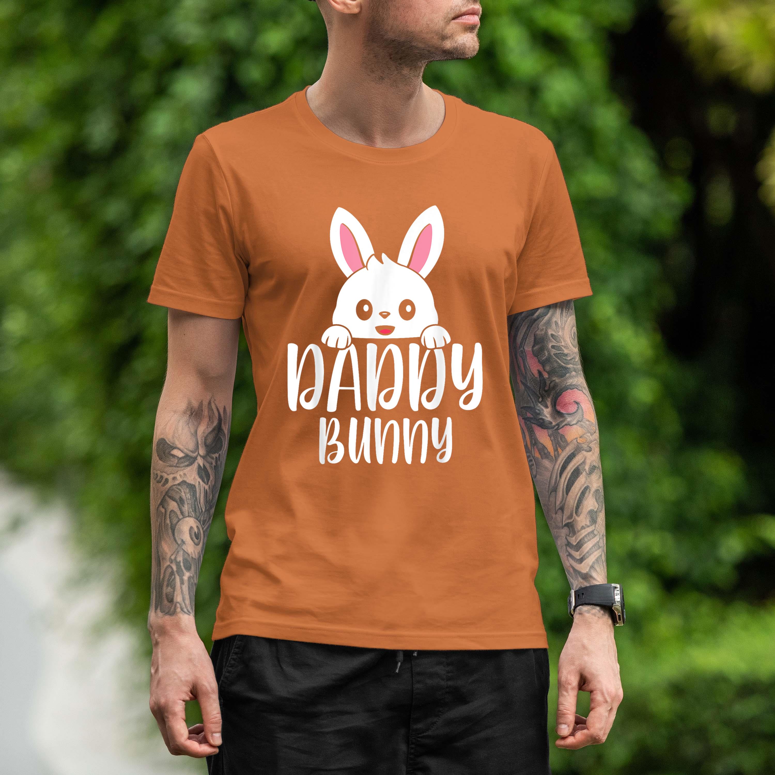 Daddy Bunny Cute Family Matching Easter Day Dad Shirt 